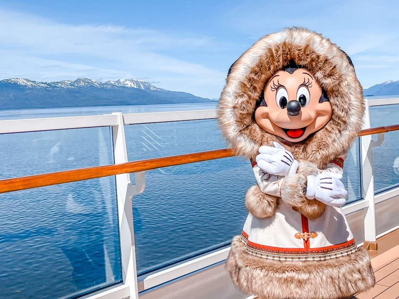 Minnie Mouse Disney Alaska Cruise