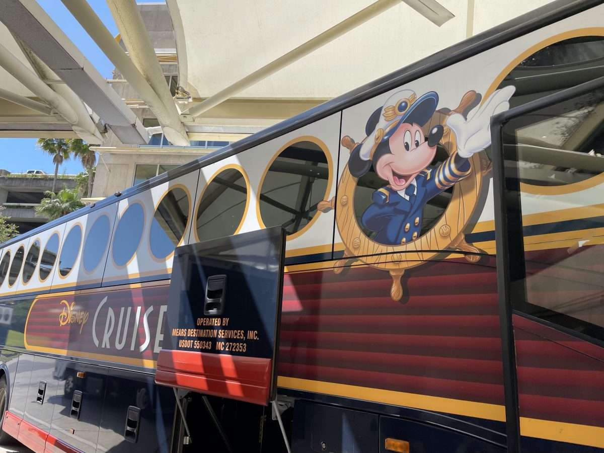 Disney Cruise Bus