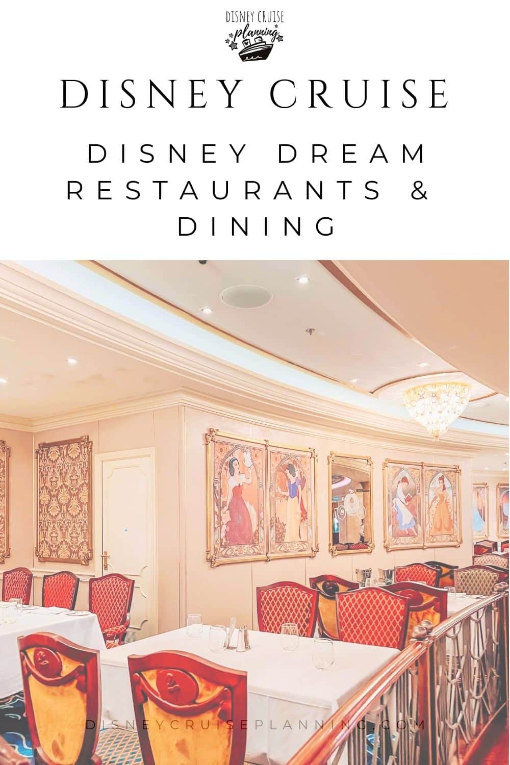 Disney Restaurants and Dining on the Disney Dream