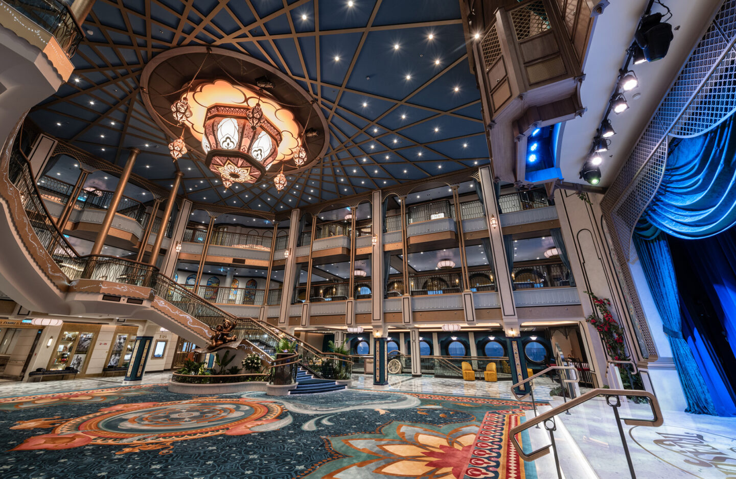 Disney Treasure Cruise Ship Grand Hall