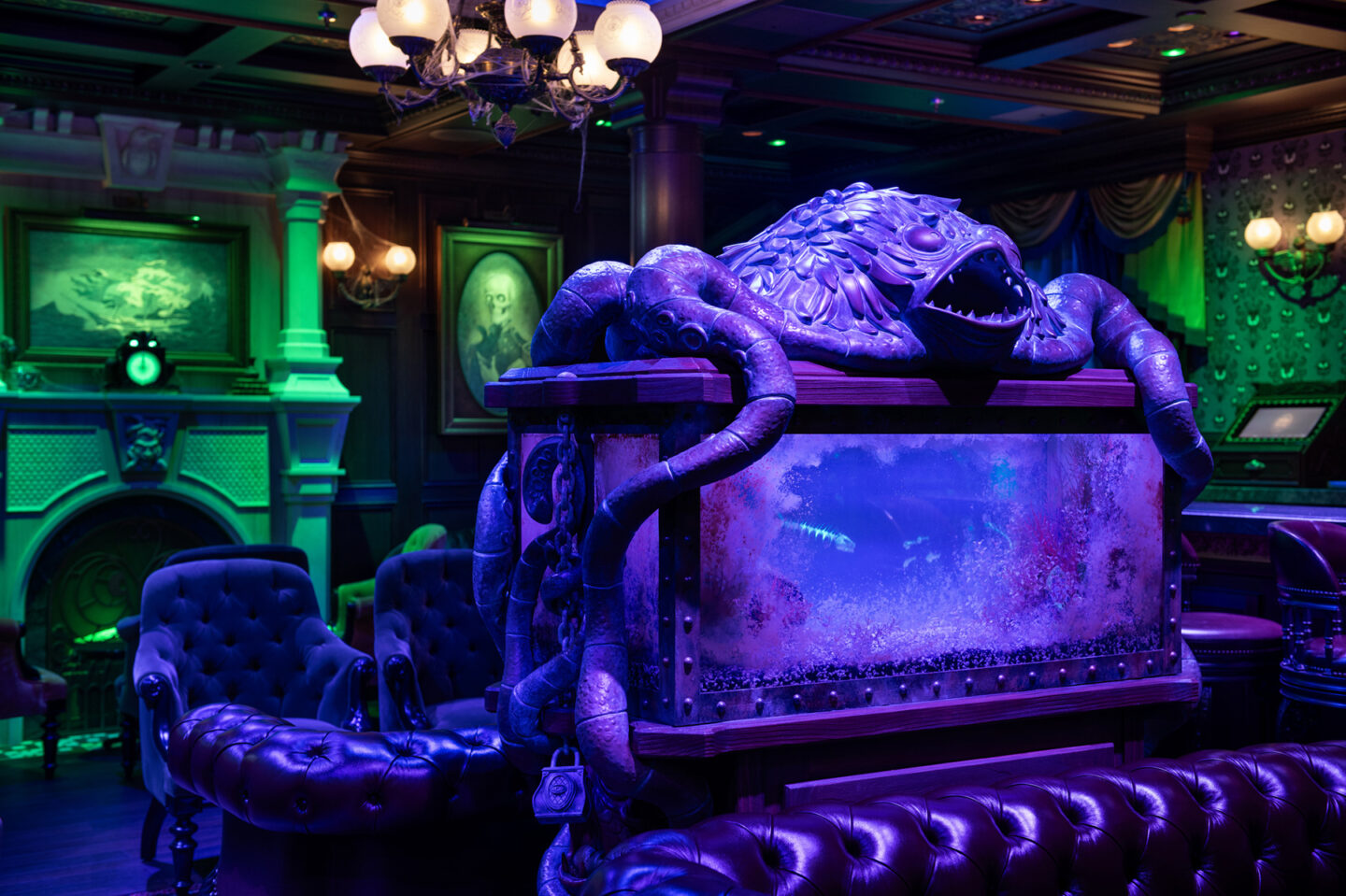 Haunted Mansion Lounge on disney Treasure