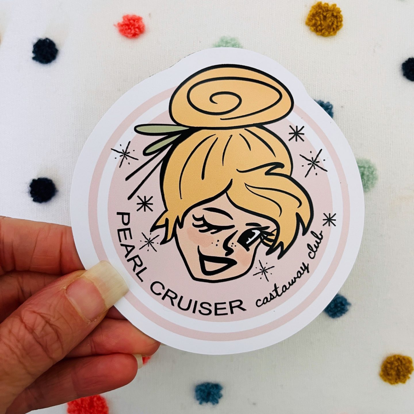 Disney Castaway Club Pearl Tink Magnet