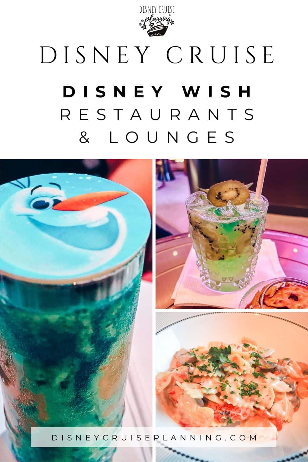 Disney Wish Restaurants and Bars