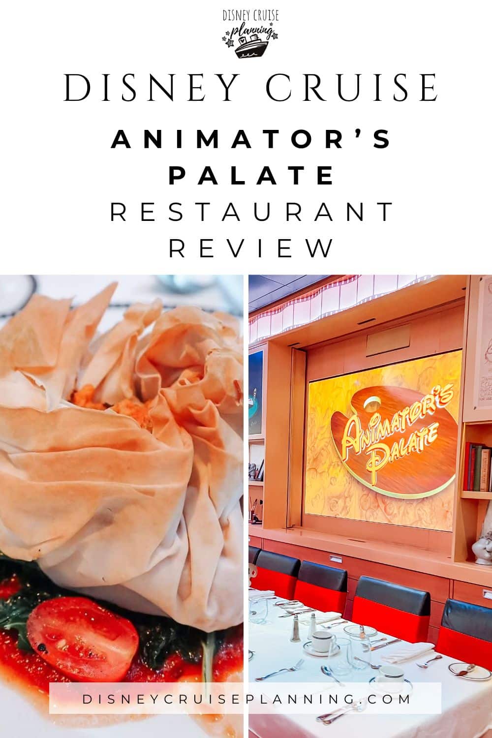 Disney Cruise Animator's Palate Review