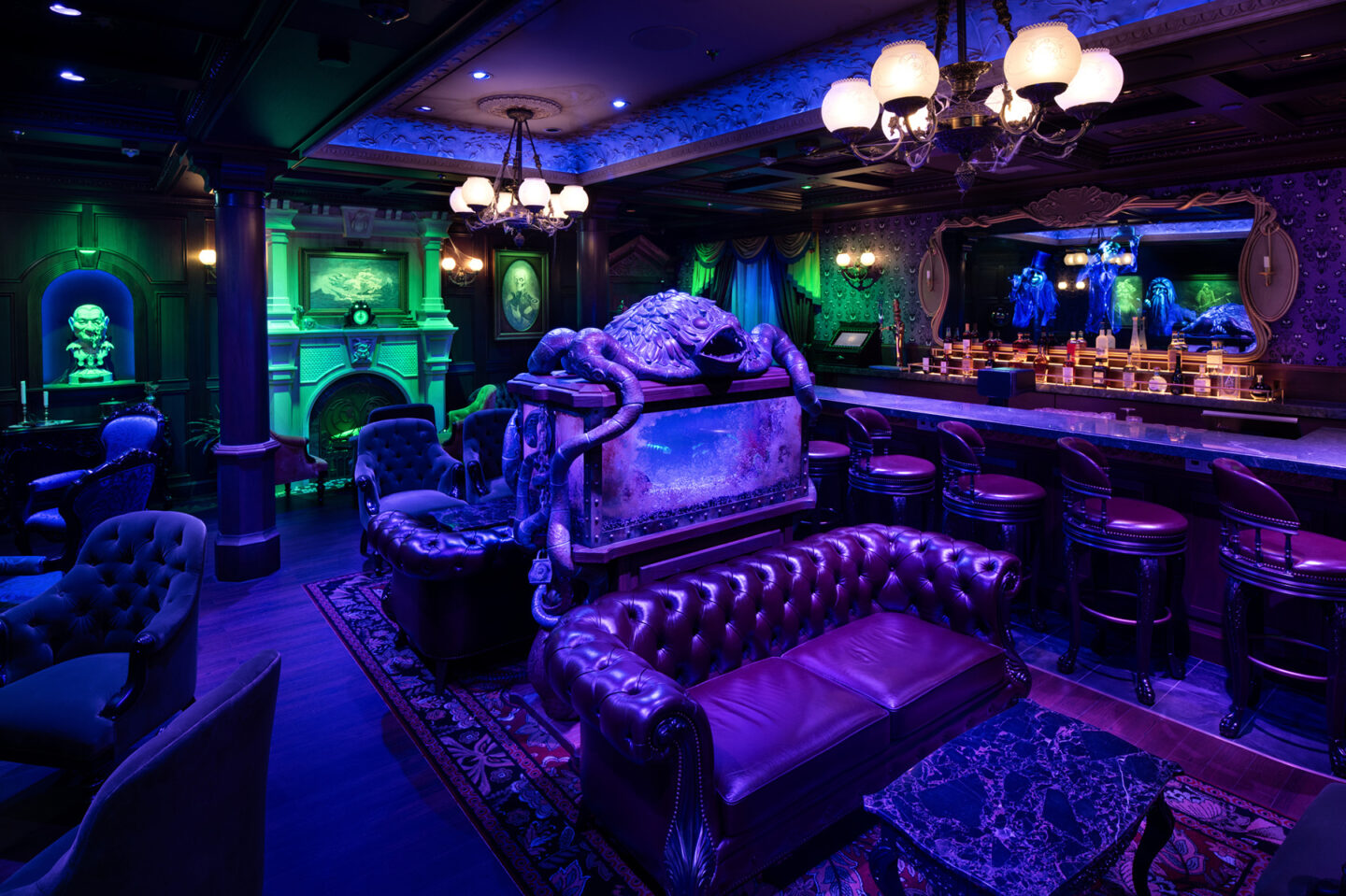 Disney Cruise Haunted Mansion Bar