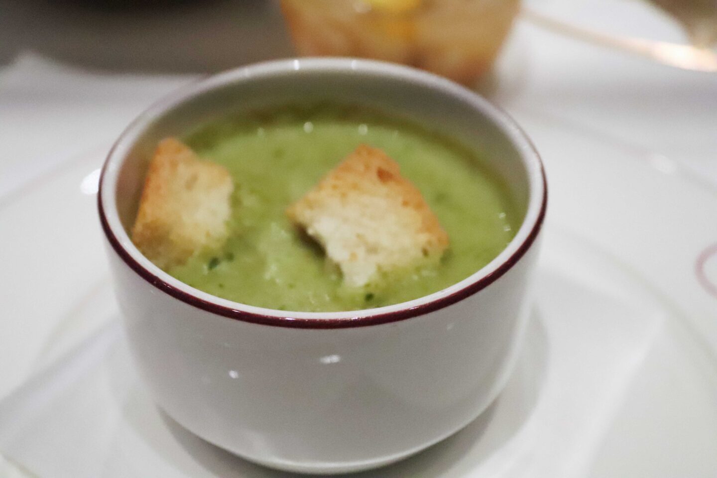 Soup at Rapunzel's Royal Table Broccoli Soup