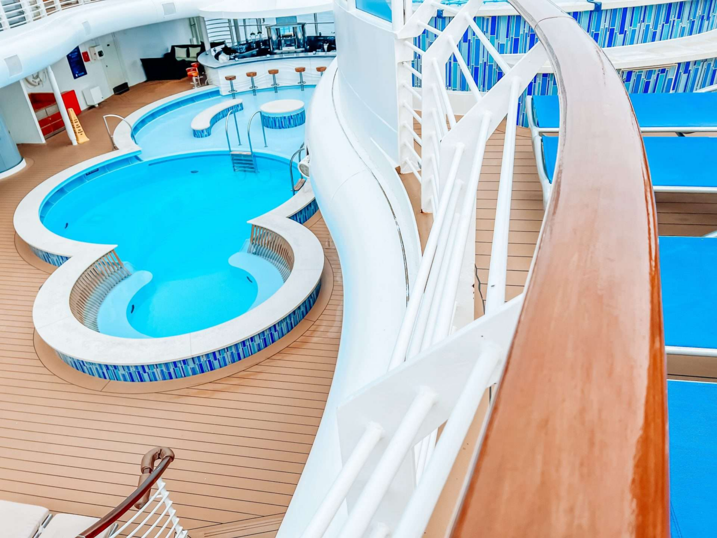 Adult Pools on the Disney Dream