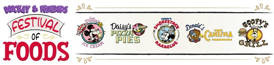 Mickeys Festival of Foods on Disney Cruise Ships wish, Treasure and Destiny