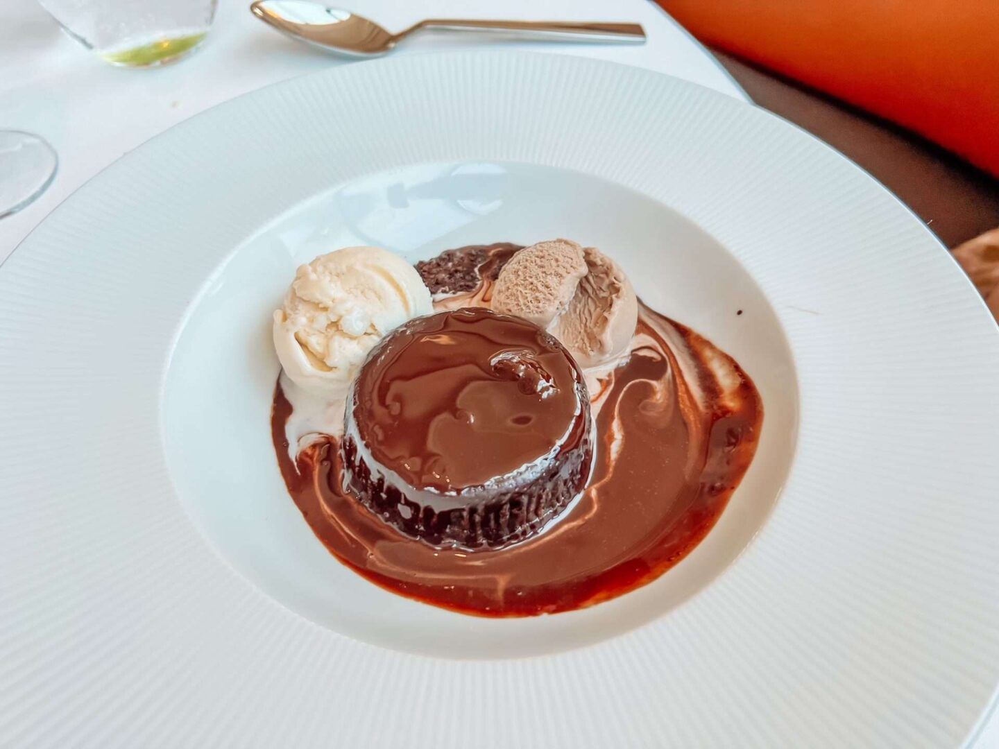 Palo Chocolate Cake on Disney Wonder