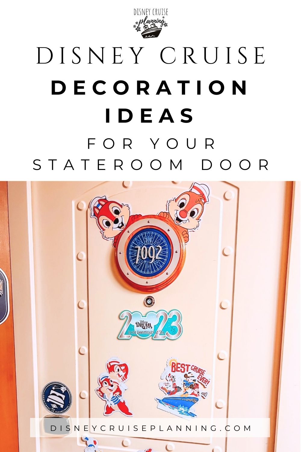 Disney Cruise Door Decoration