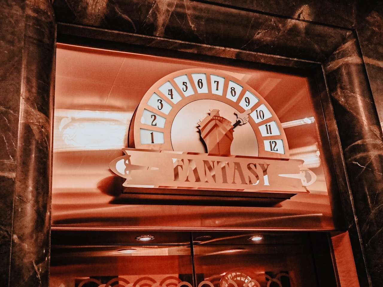 Disney Fantasy Elevator