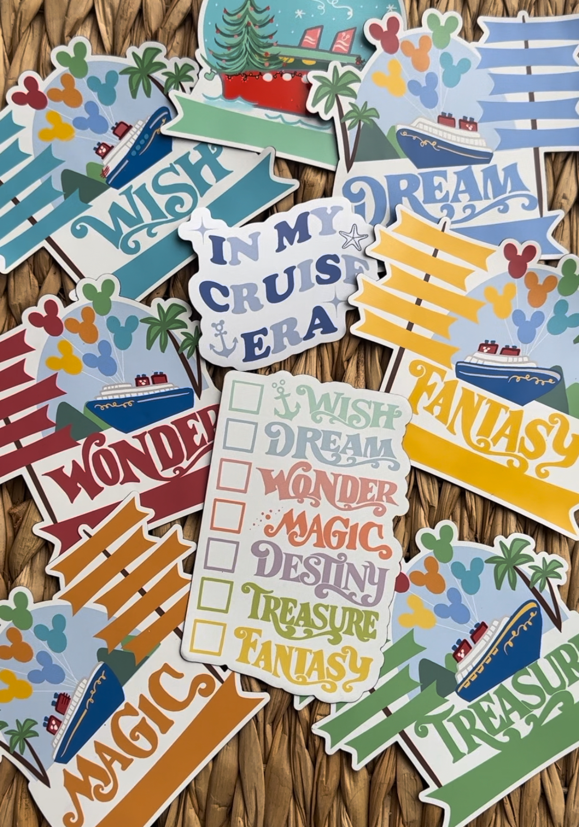 Disney Cruise door magnets for your stateroom door. Ideas for decorating your Disney Cruise door
