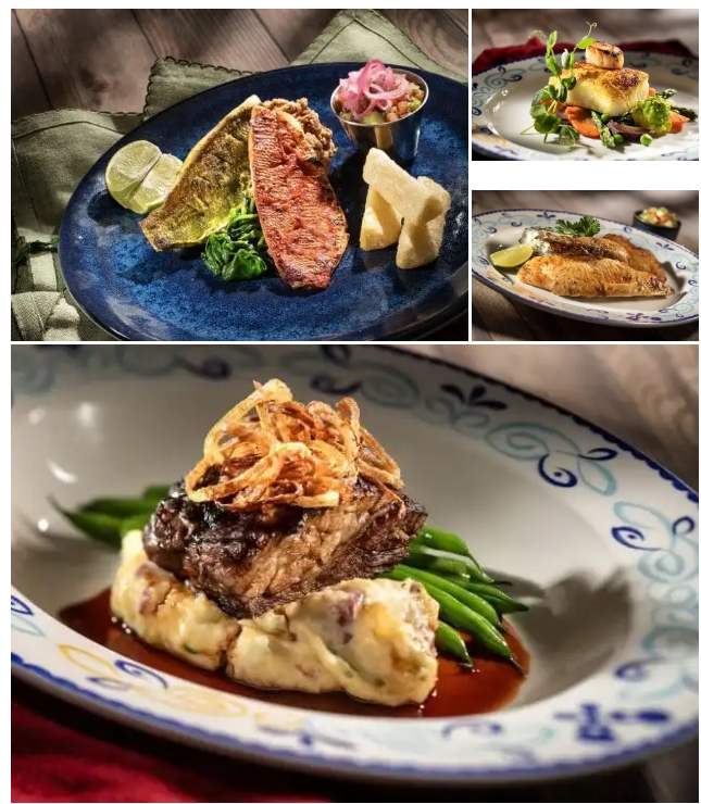Coco Restaurant Menu on Disney Treasure