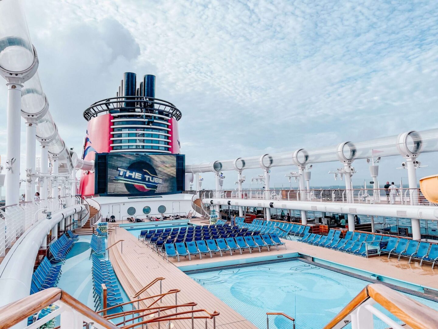 Disney Pool on the Fantasy