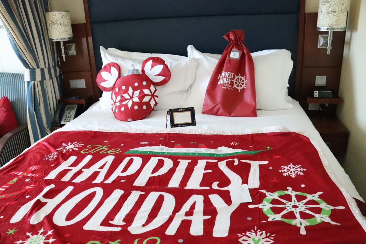 Christmas Room Decorations on a Disney Cruise