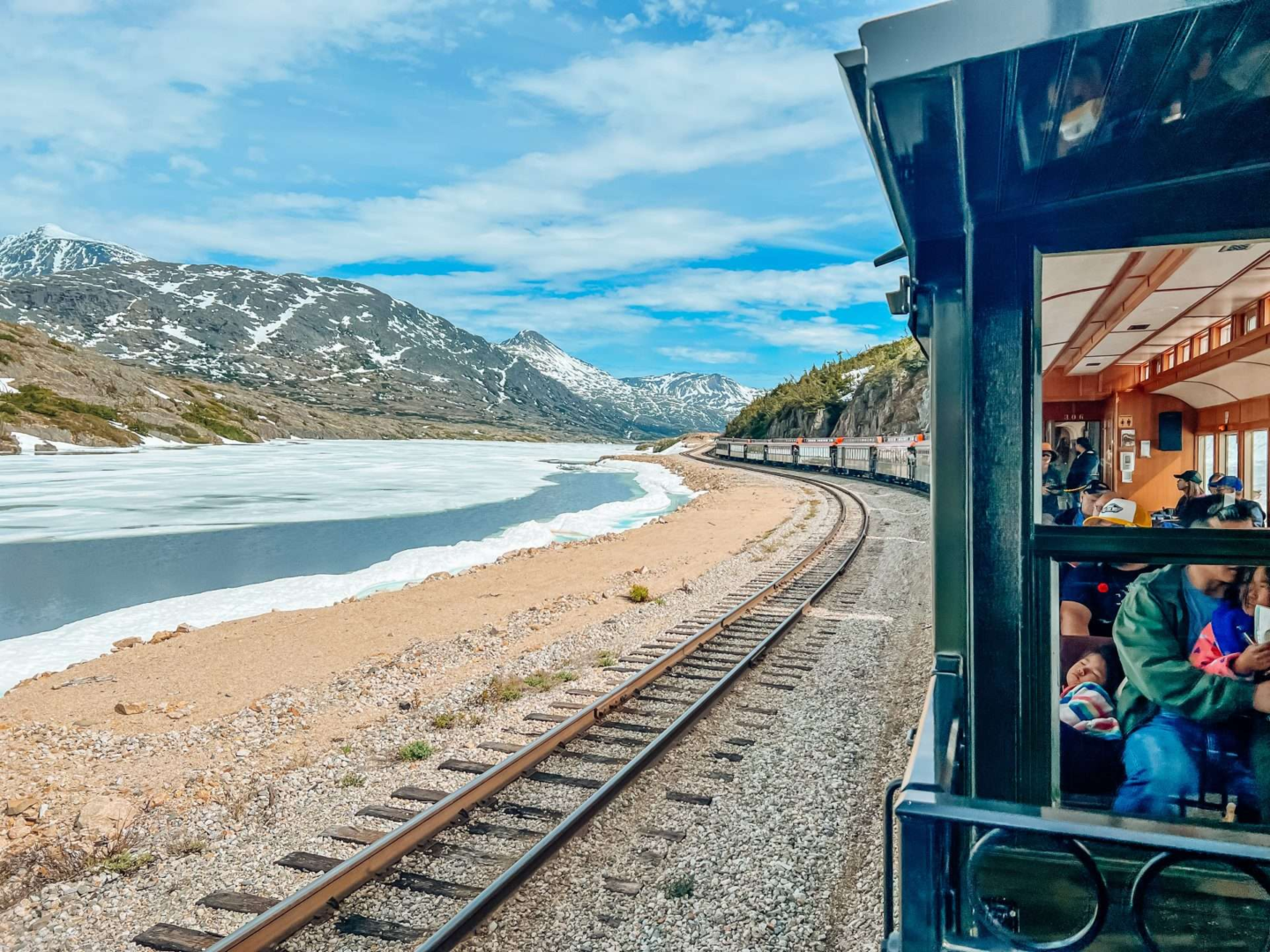 Scenic Railway Train in Alaska Skagway Disney Cruise