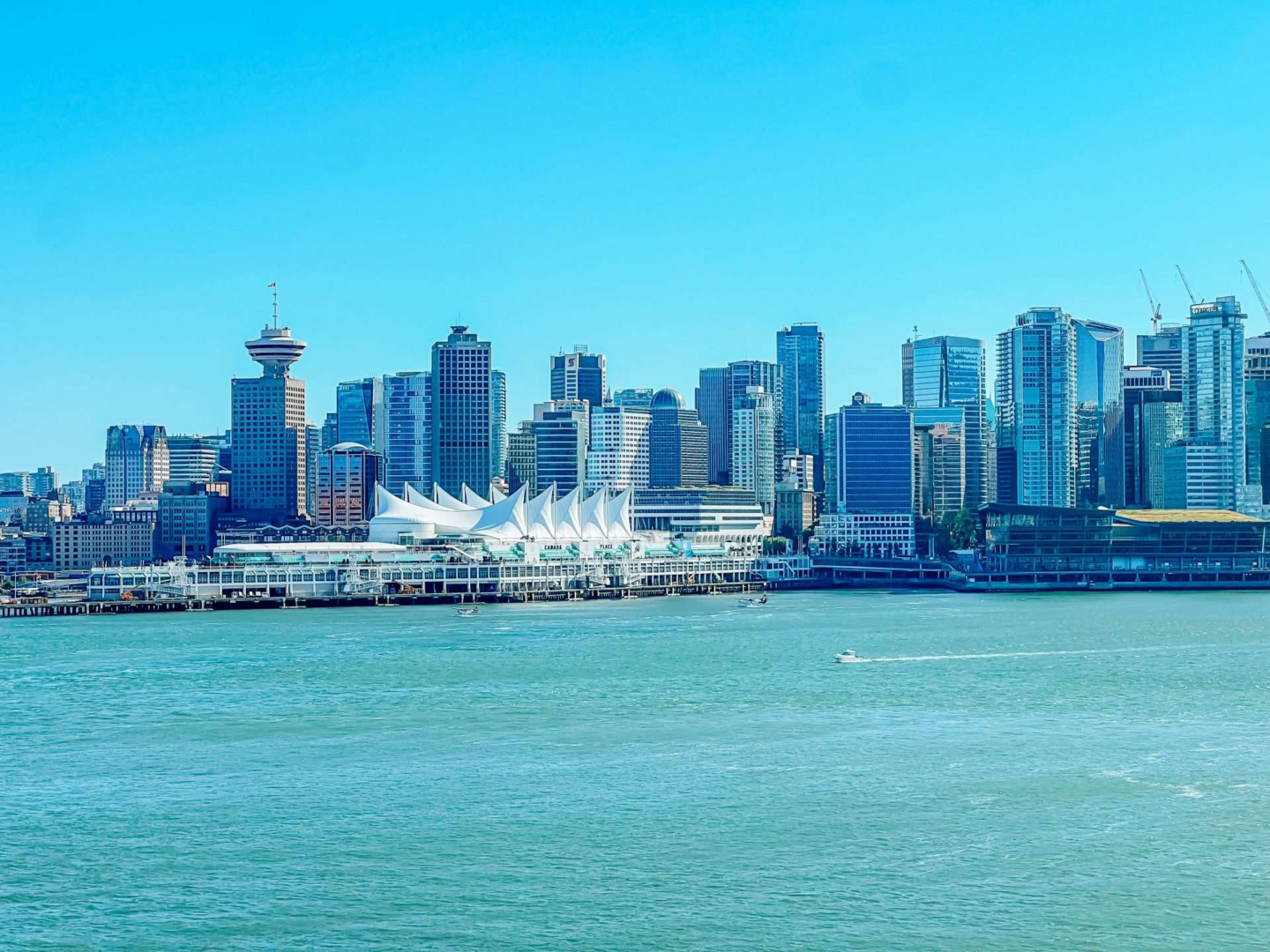 Vancouver Skyline Port for a Disney Alaska Cruise