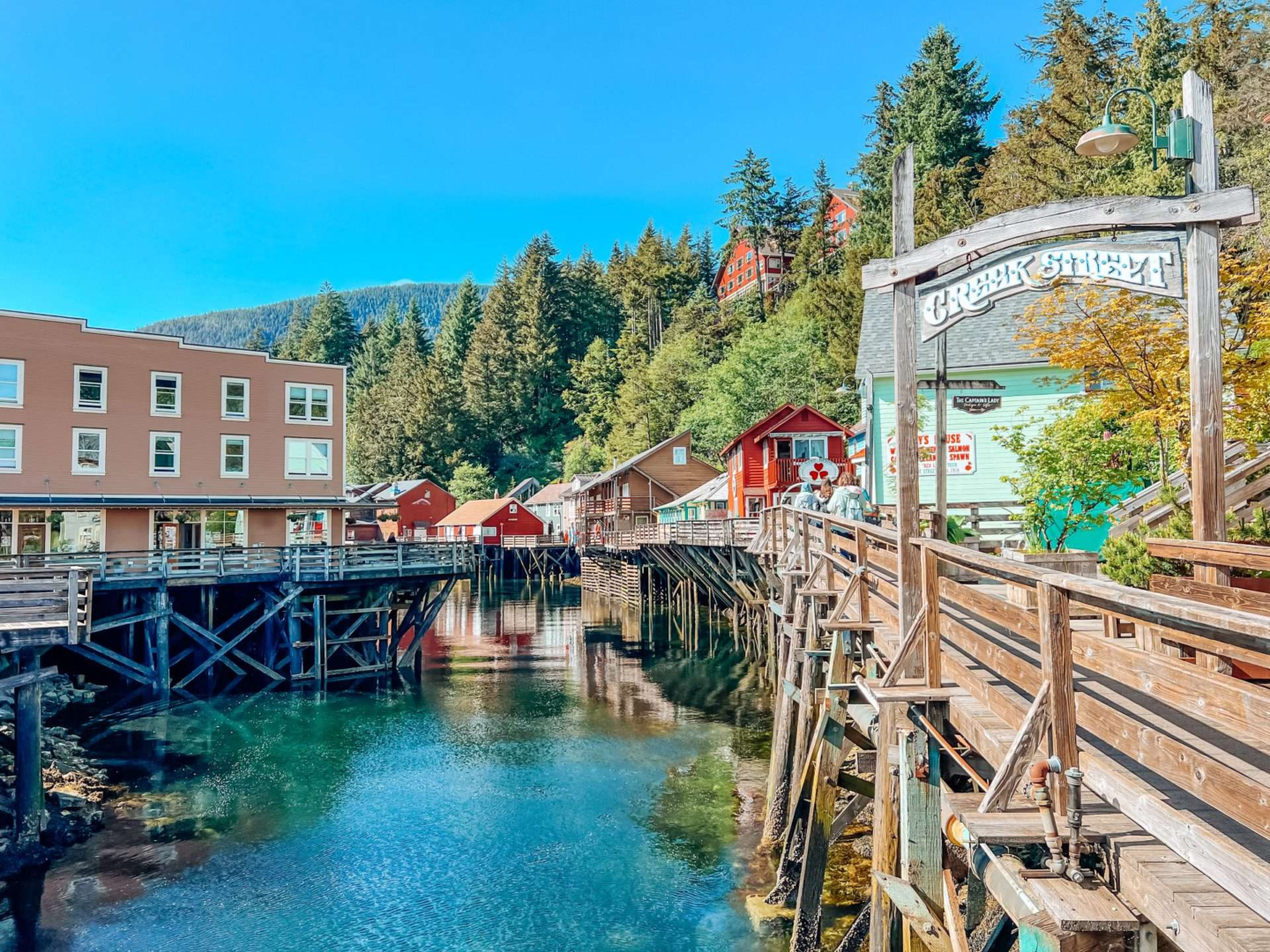 Disney Cruise to Alaska Creek Street