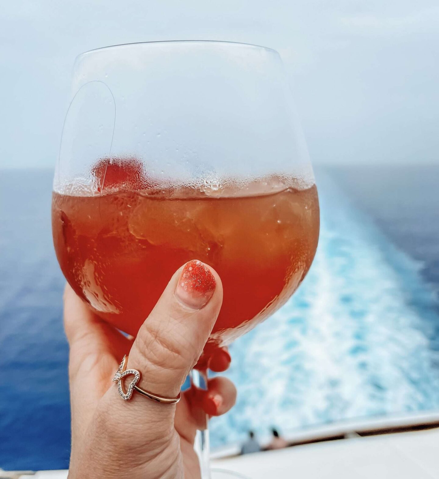 Drinks at the Meridian Disney Cruise