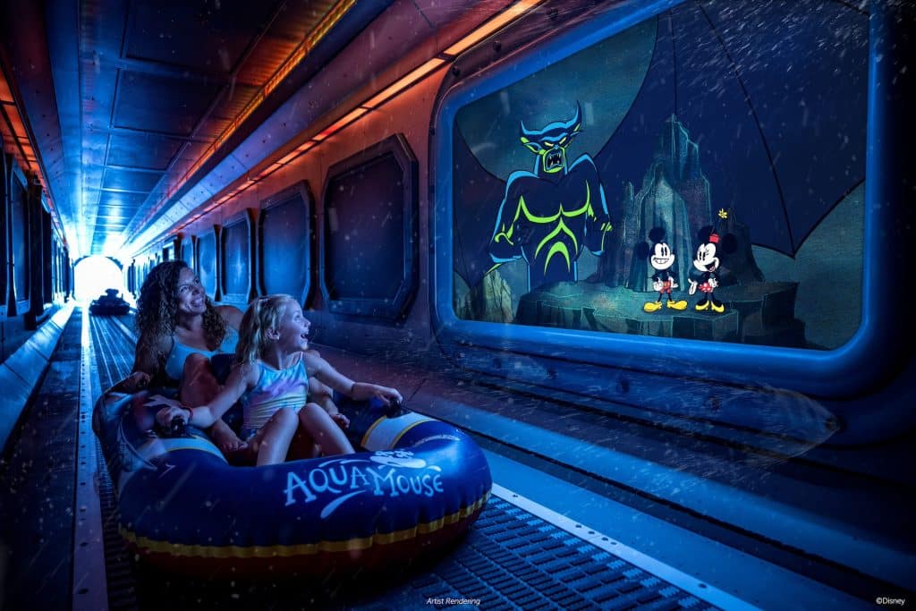Disney Destiny AquaMouse Ride on Disney Cruise
