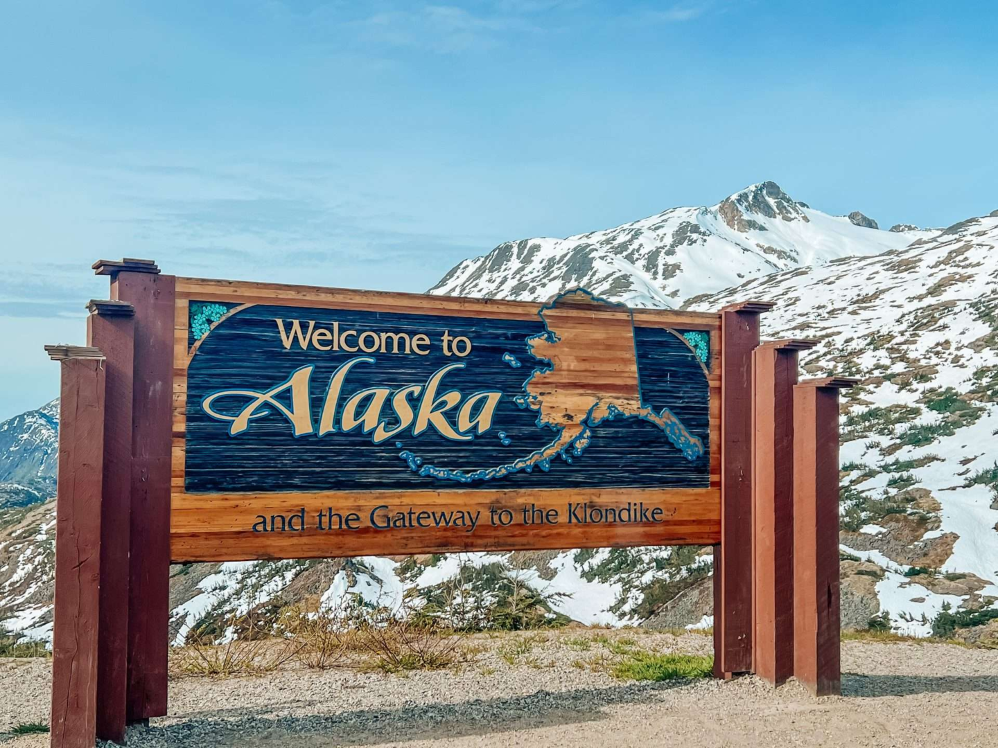 Alaska Sign from Disney Alaska Cruise Trip