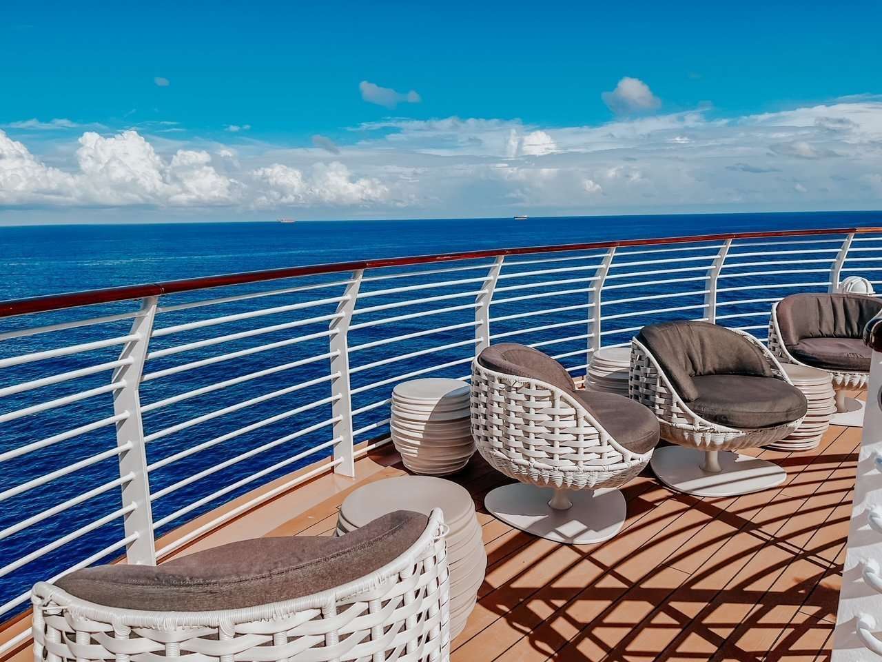 Adult Deck on a Disney Cruise Ship Chairs