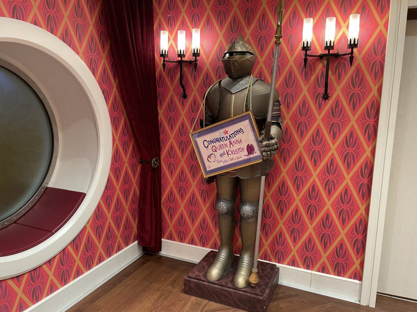 Anna and Kristoff Celebration Arendelle Restaurant