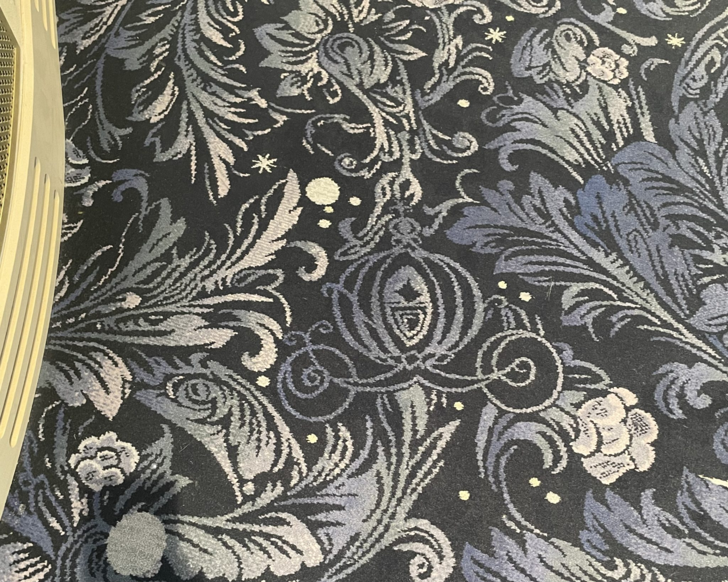 Cinderella Carpet Decor on the Disney wish