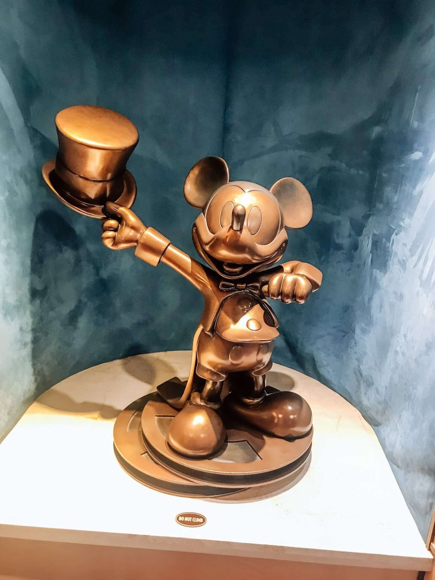 Mickey Mouse Statue Disney Cruise Ship Fantasy