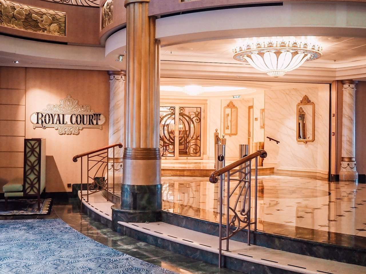 Royal Court Restaurant Disney Cruise Fantasy