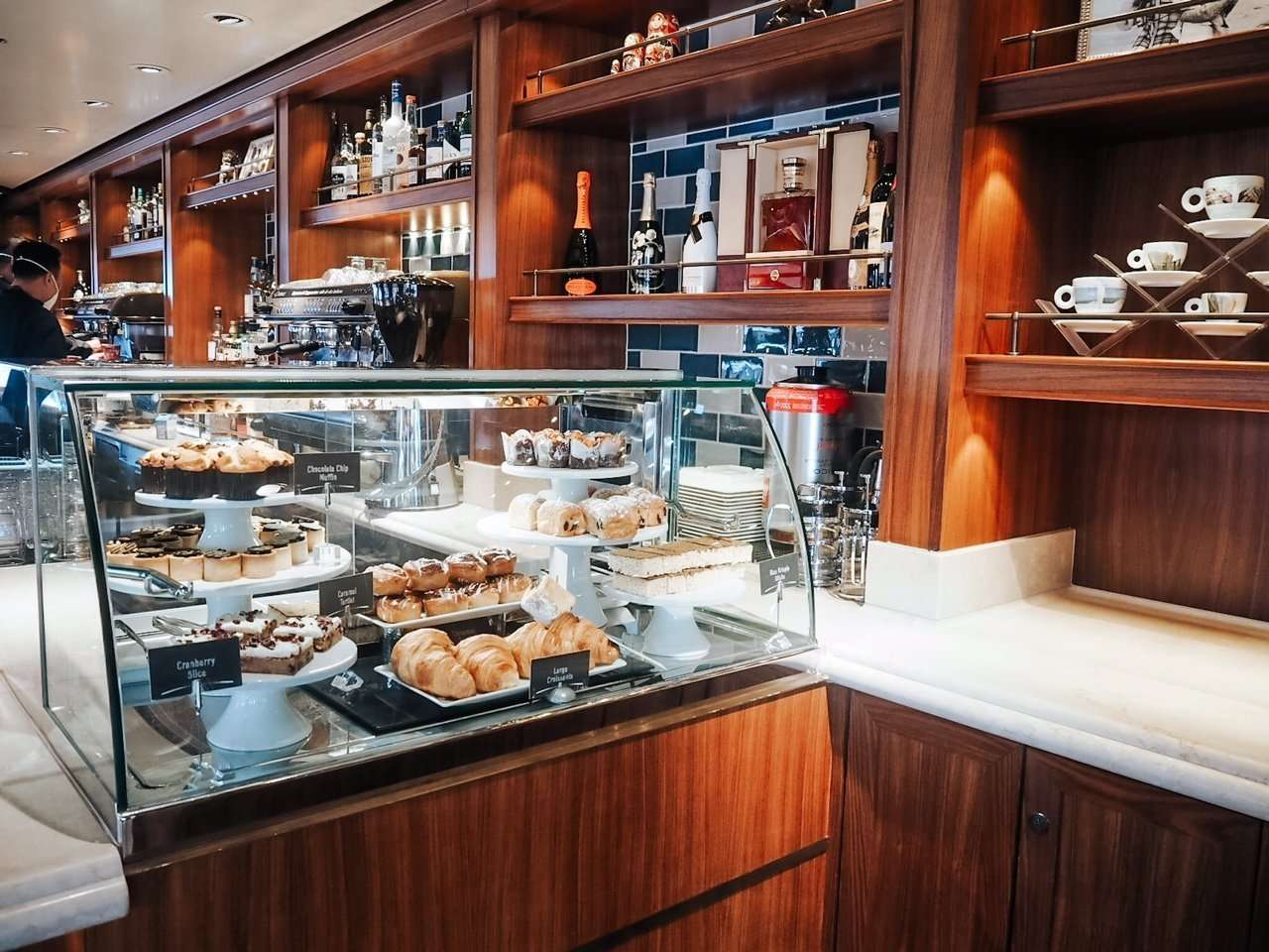 Cove Cafe Pastry Case Disney Cruise Wonder