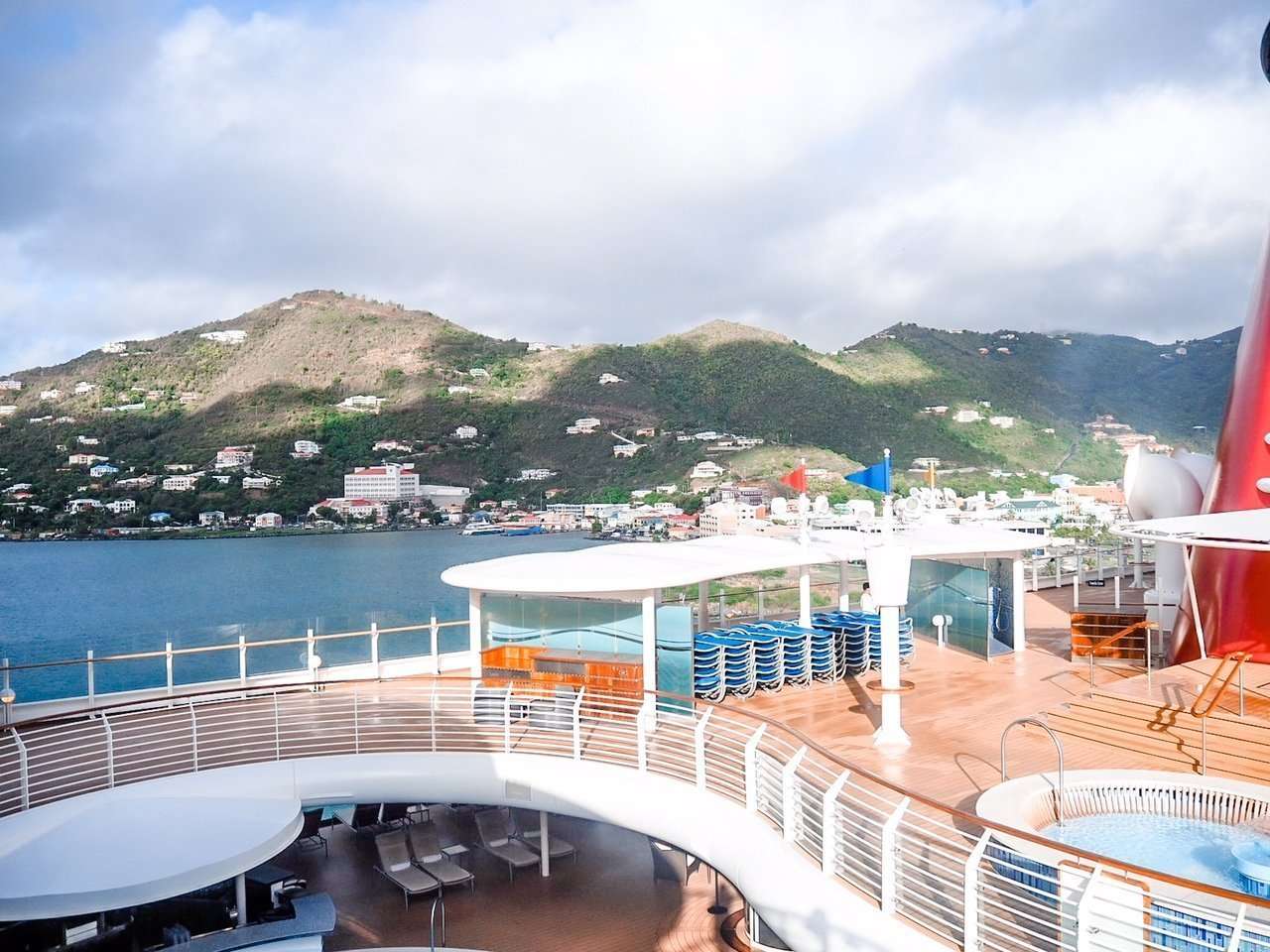 Disney Cruise Western Caribbean Deck Pool