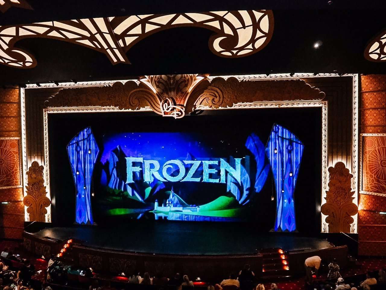 Frozen the Musical Show on Disney Cruise Ship