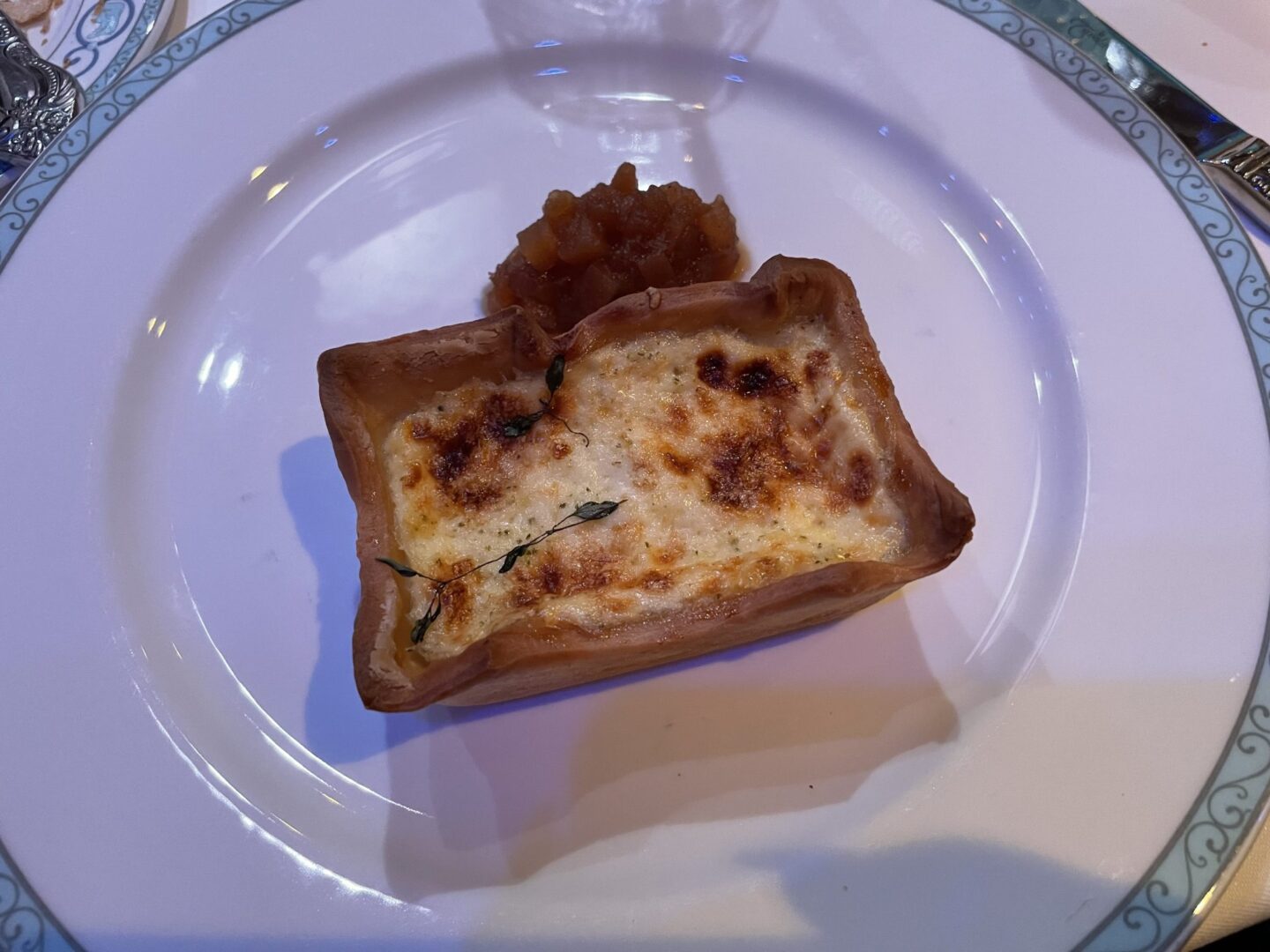 Disney Cruise food Arendelle Menu