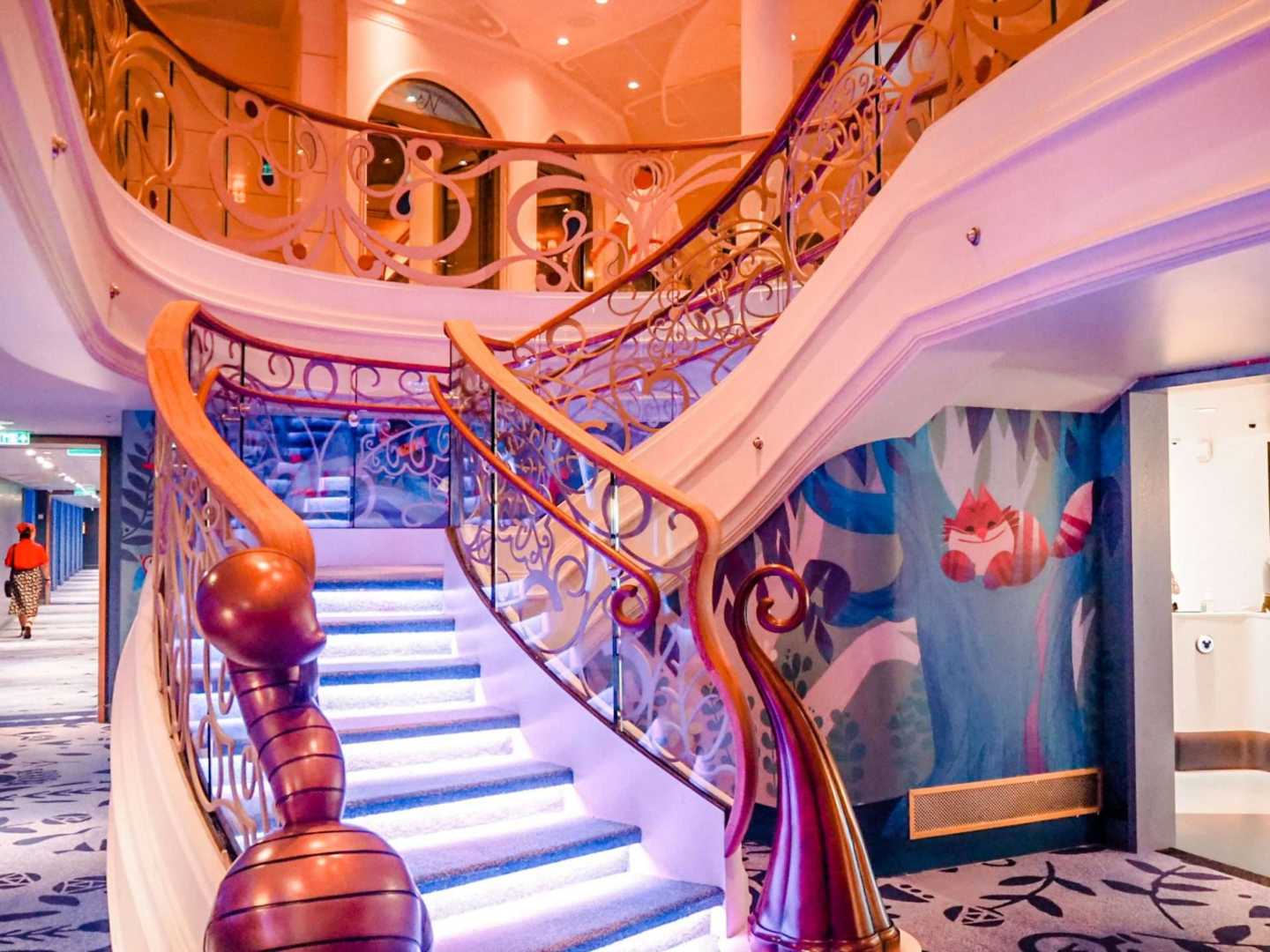 Small World Nursery Disney Wish Staircase