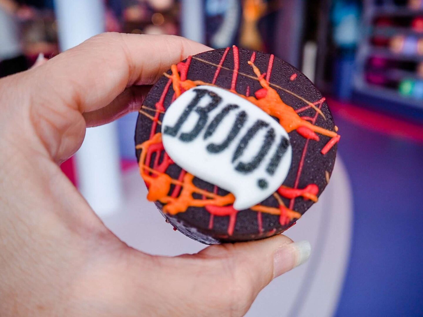 Disney Cruise Halloween snacks Boo Oreo Cookie
