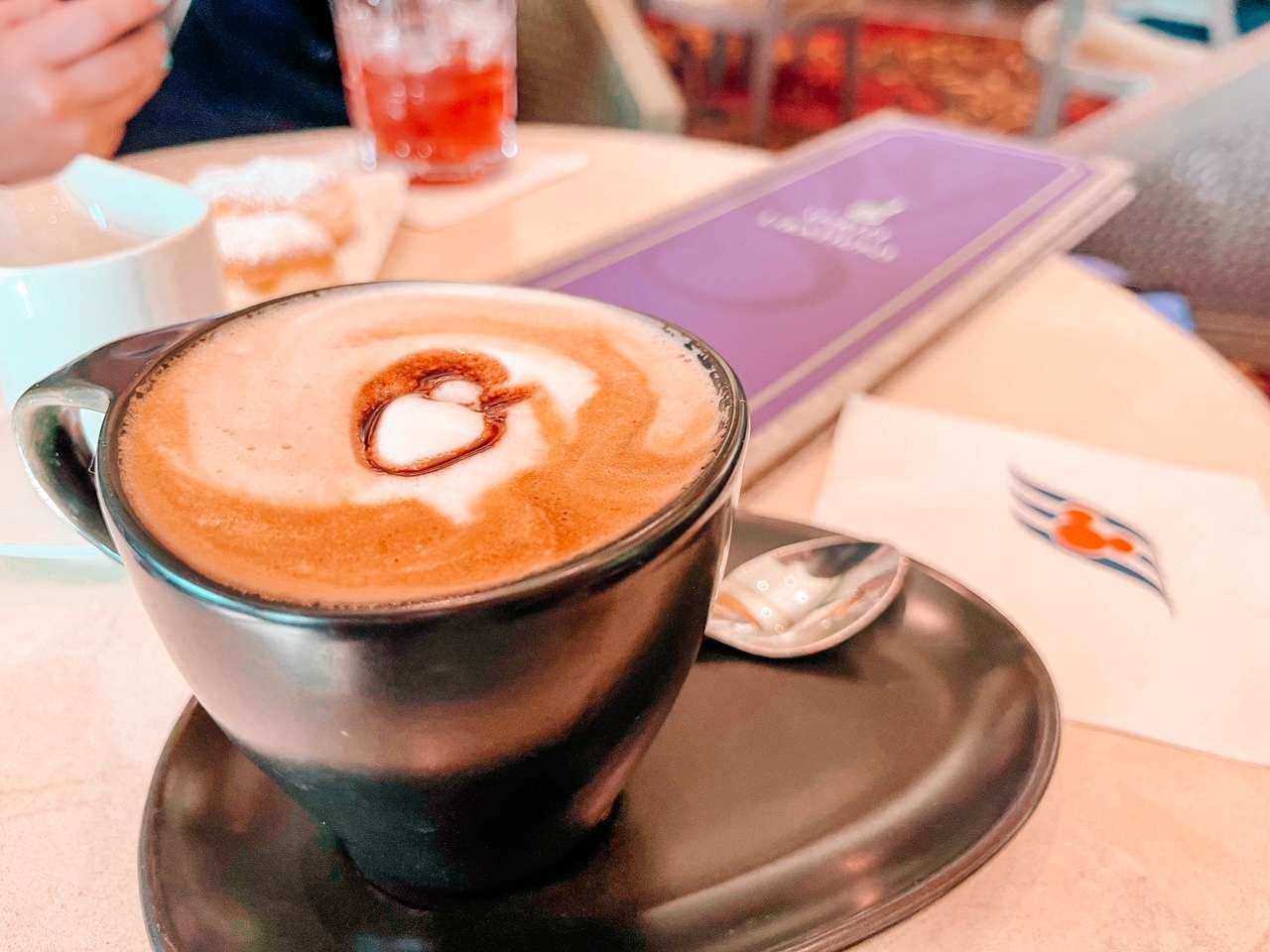 Disney Cruise Coffee at French Quarter Lounge