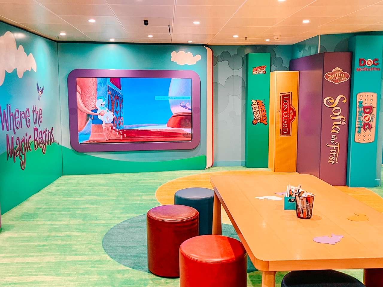 Kids Clubs on Disney Cruise Ships