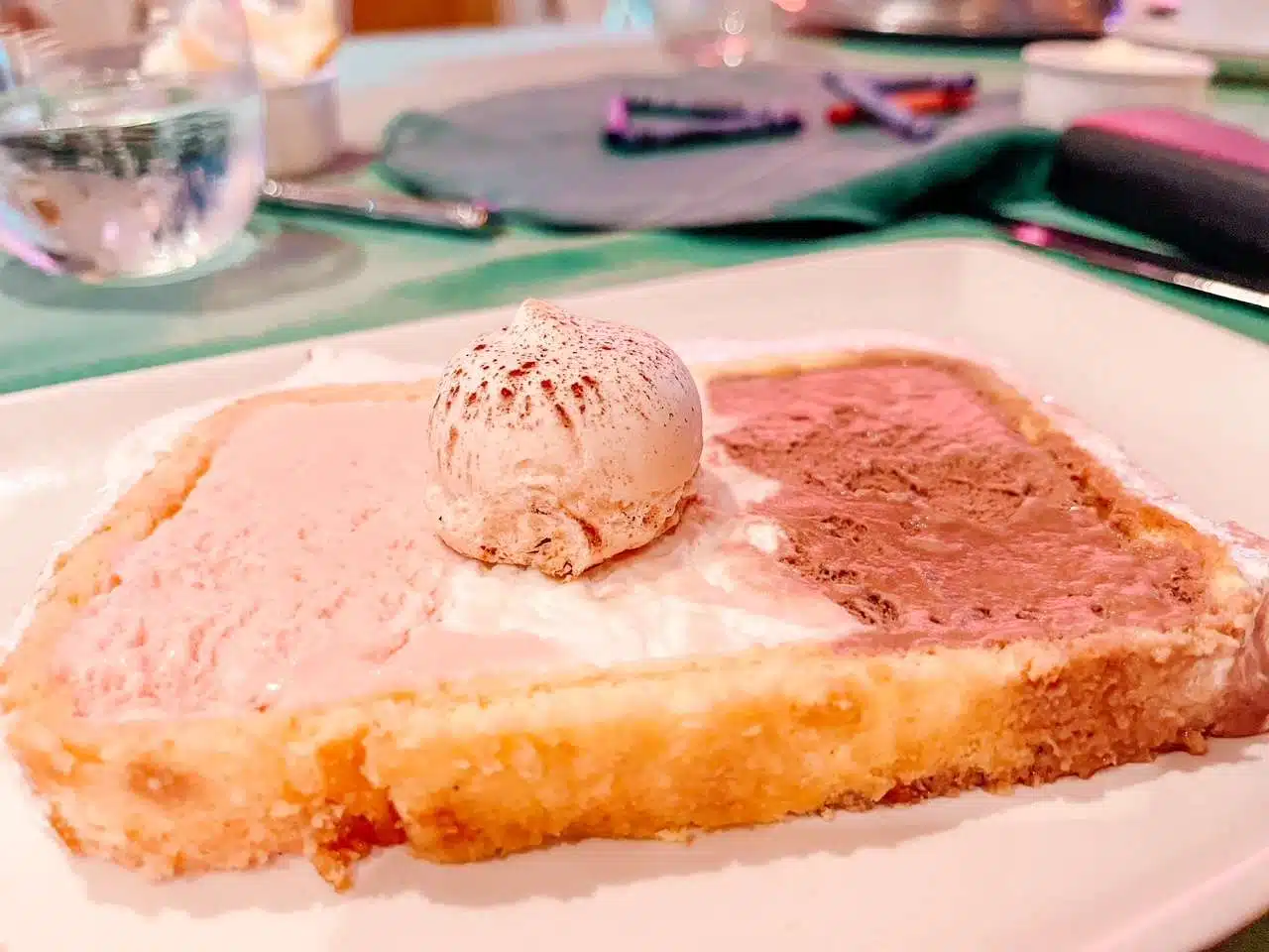 Baked Alaska at Tiana's Place Disney Alaska Cruise