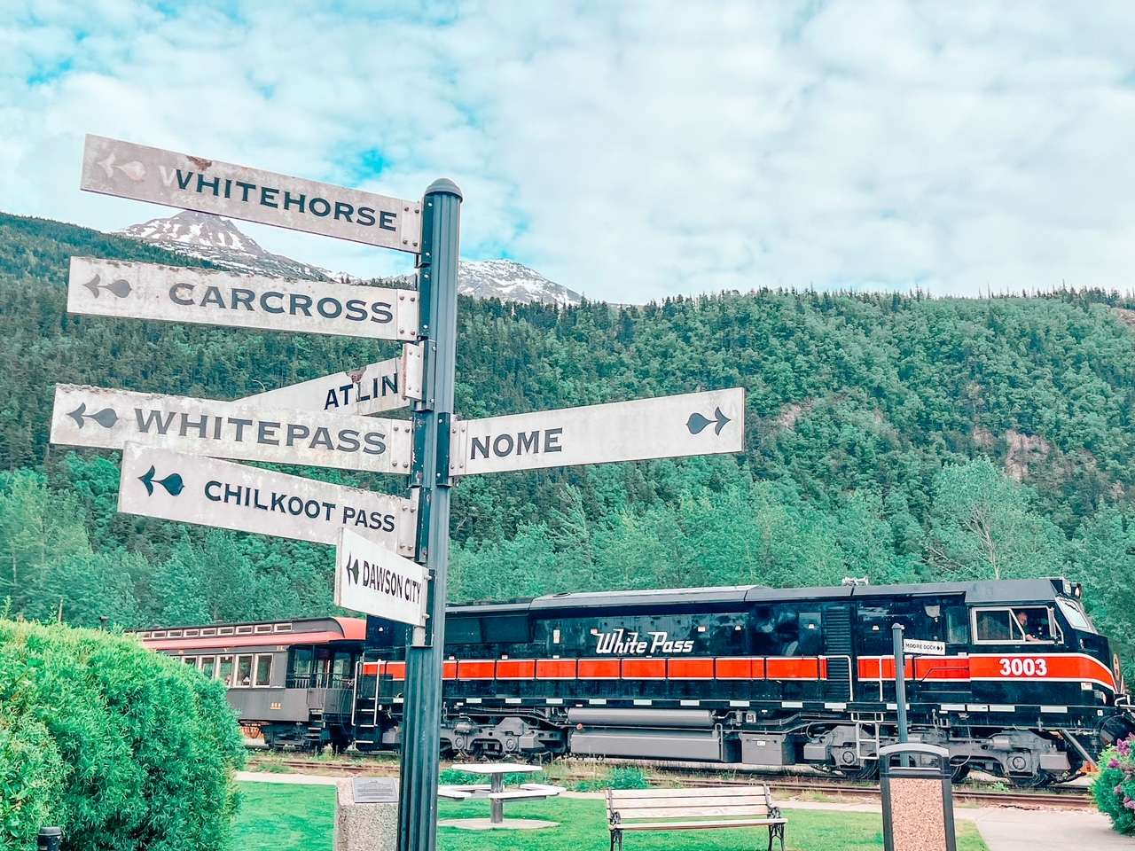 Disney Cruise Alaska White Pass Train Gold Rush