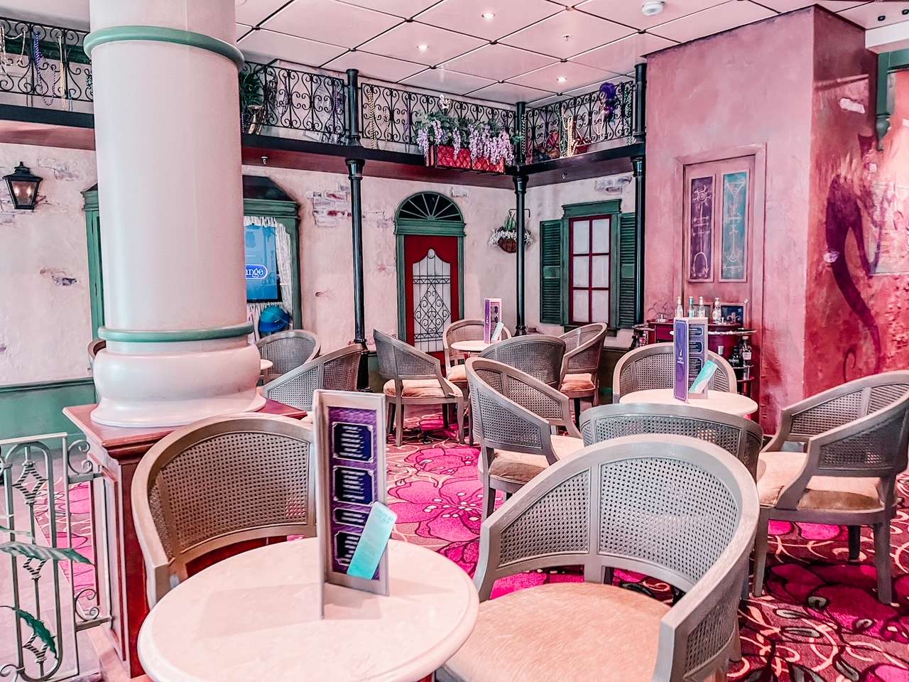 French Quarter Lounge Disney wonder