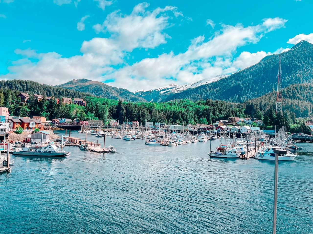 Disney Cruise Port at Ketchikan Alaska