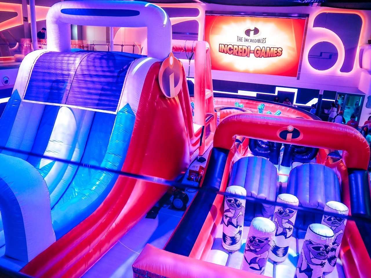 Hero Zone Recreation on a Disney Cruise Wish Treasure and Destiny