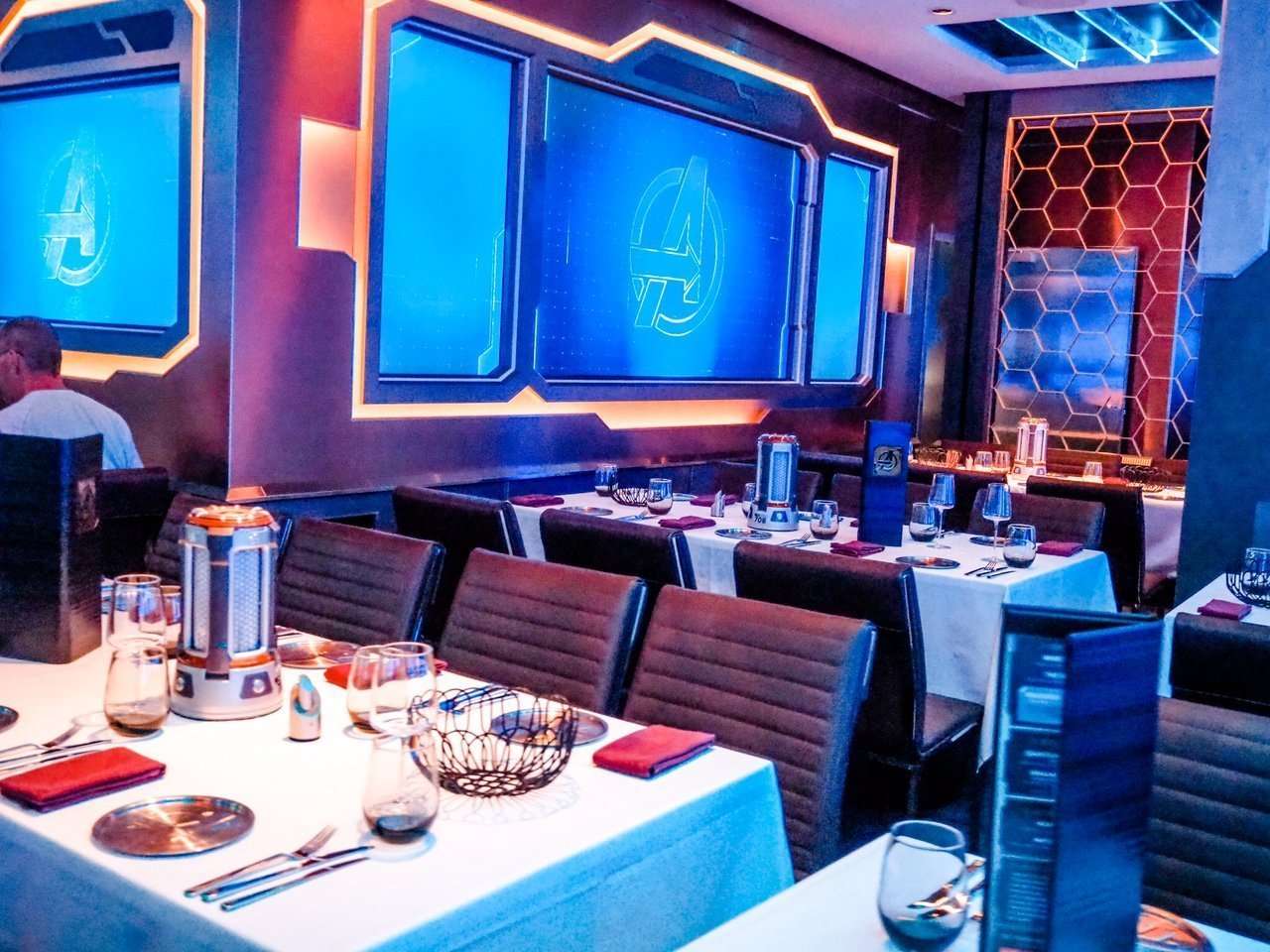 Avengers Restaurant Dining Room Disney Wish