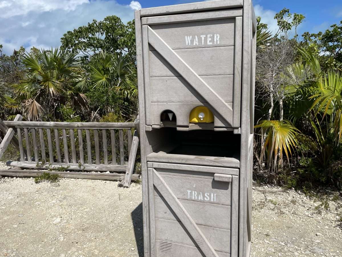 Water Stations on the Castaway Cay 5k on Disney Cruise