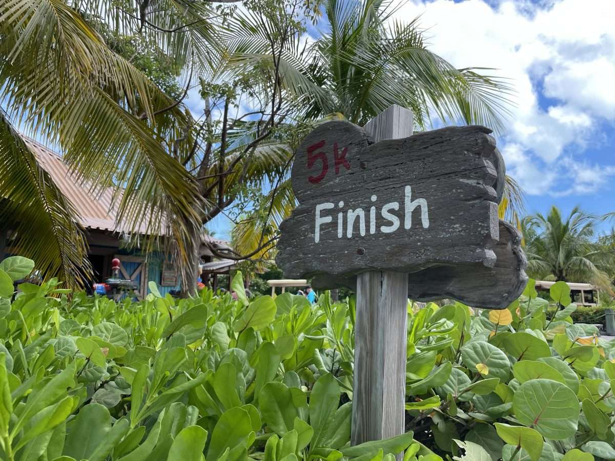 5k Finish Line Castaway Cay 5k