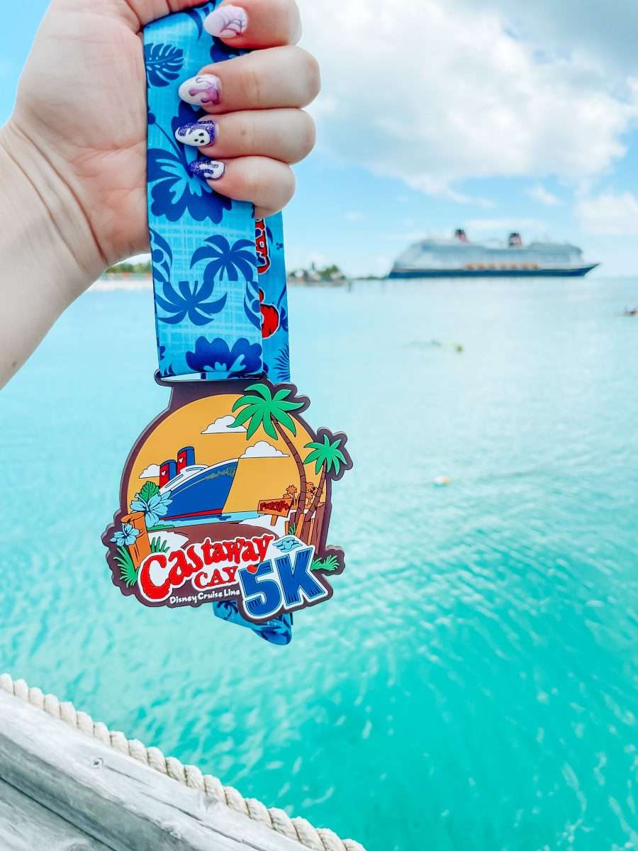 Castaway Cay 5K Medal Disney Cruise