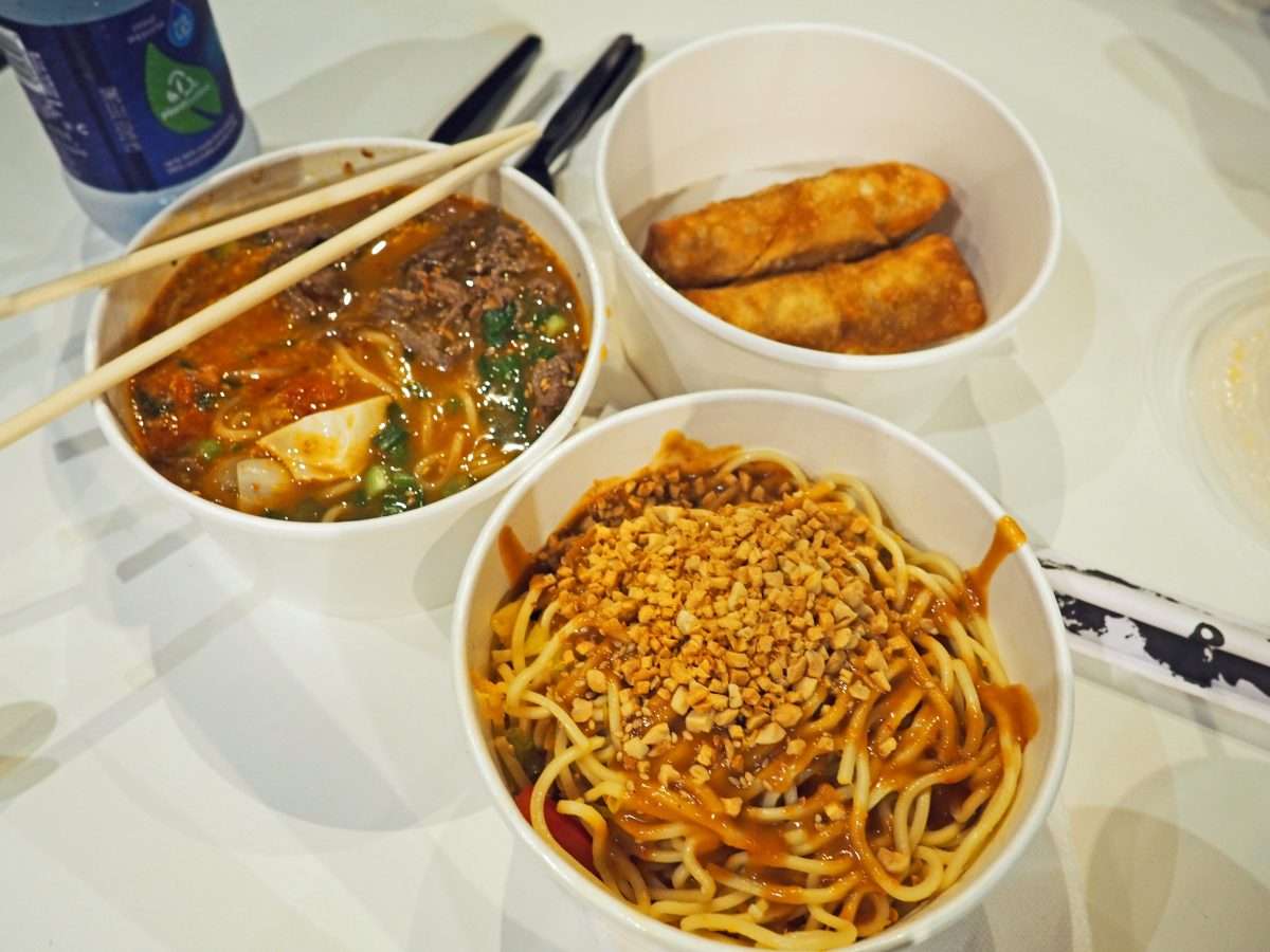 Food at MCO Airport Asian