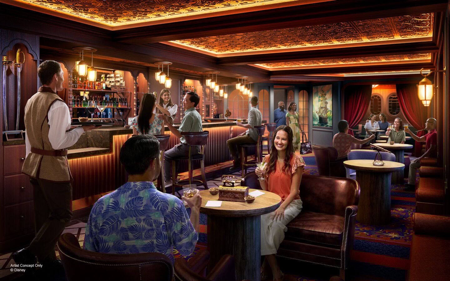 Disney Adventure Buccaneer Bar