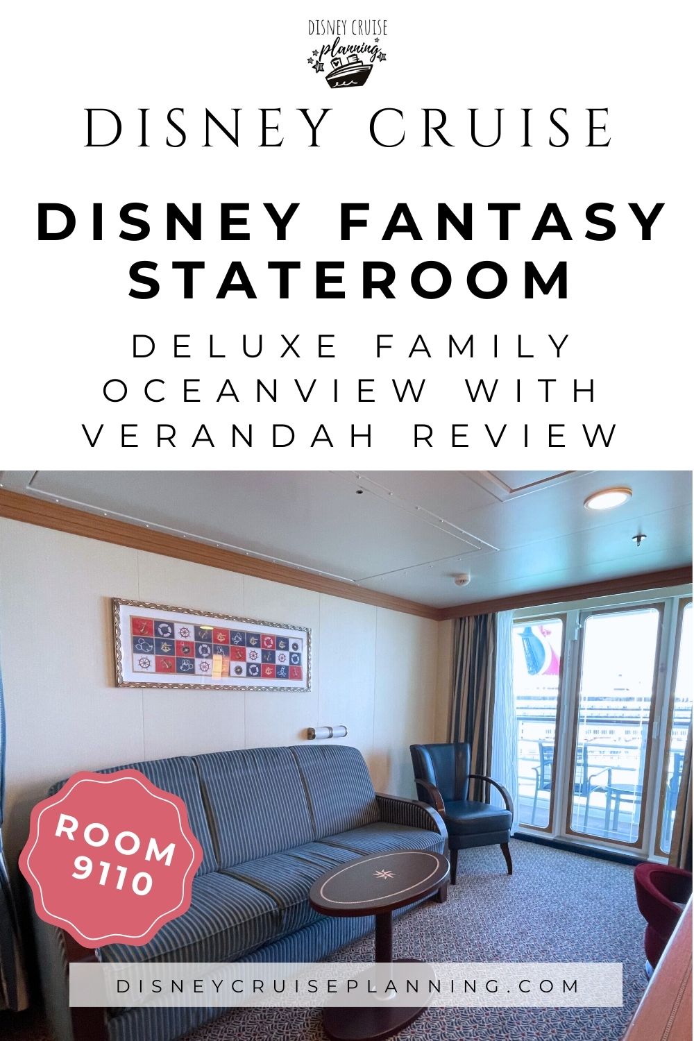 Disney Fantasy Stateroom 9110 Review